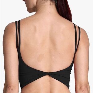 Backless sports bra top